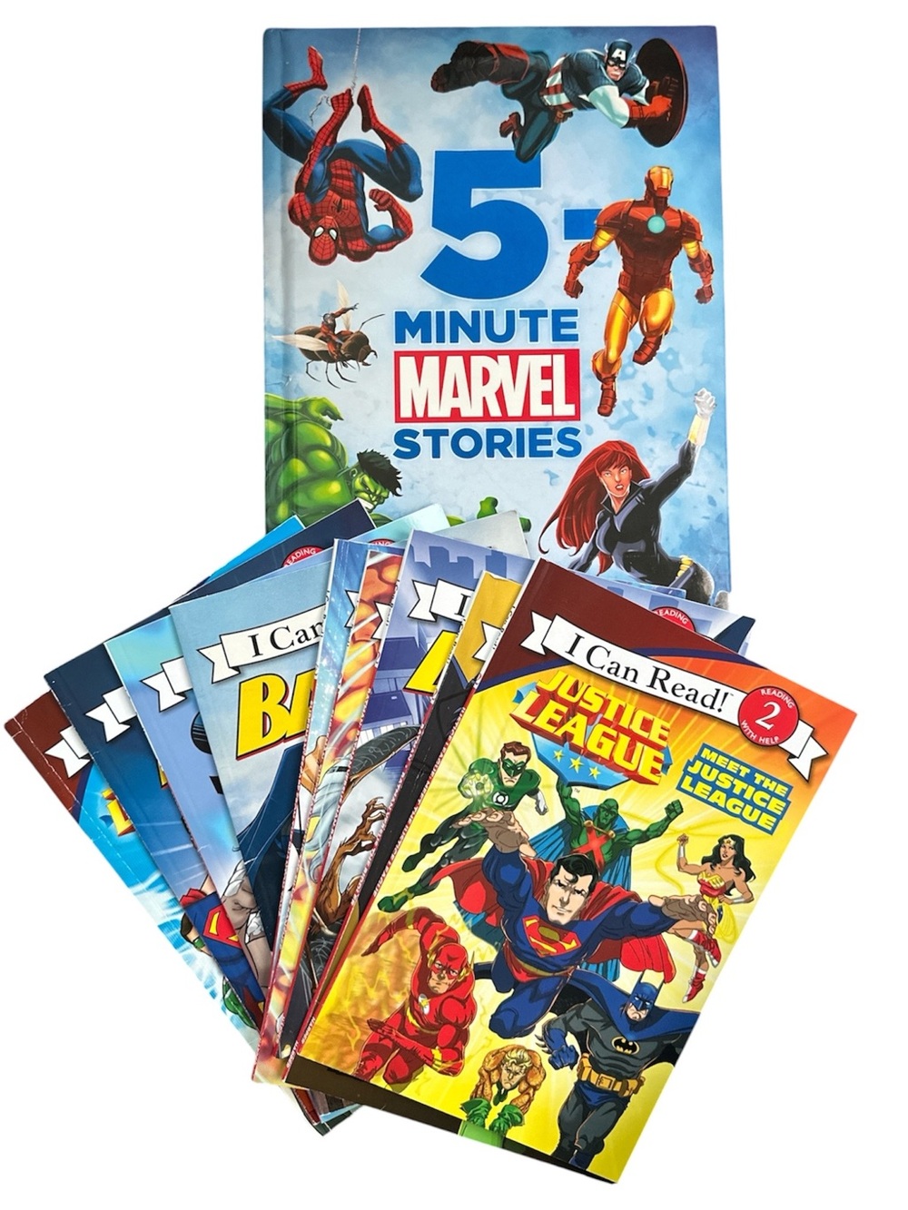 Super Hero Bundle Marvel 5-Minute Stories and Justice League